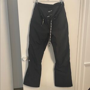 Nikita women’s Large Jet Black snowboarding pants